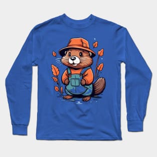 Beaver hoody Tshirt tees Long Sleeve T-Shirt